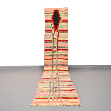 Vintage Runner Moroccan Rug 2.4 x 11.6 feet - Ettilux Home